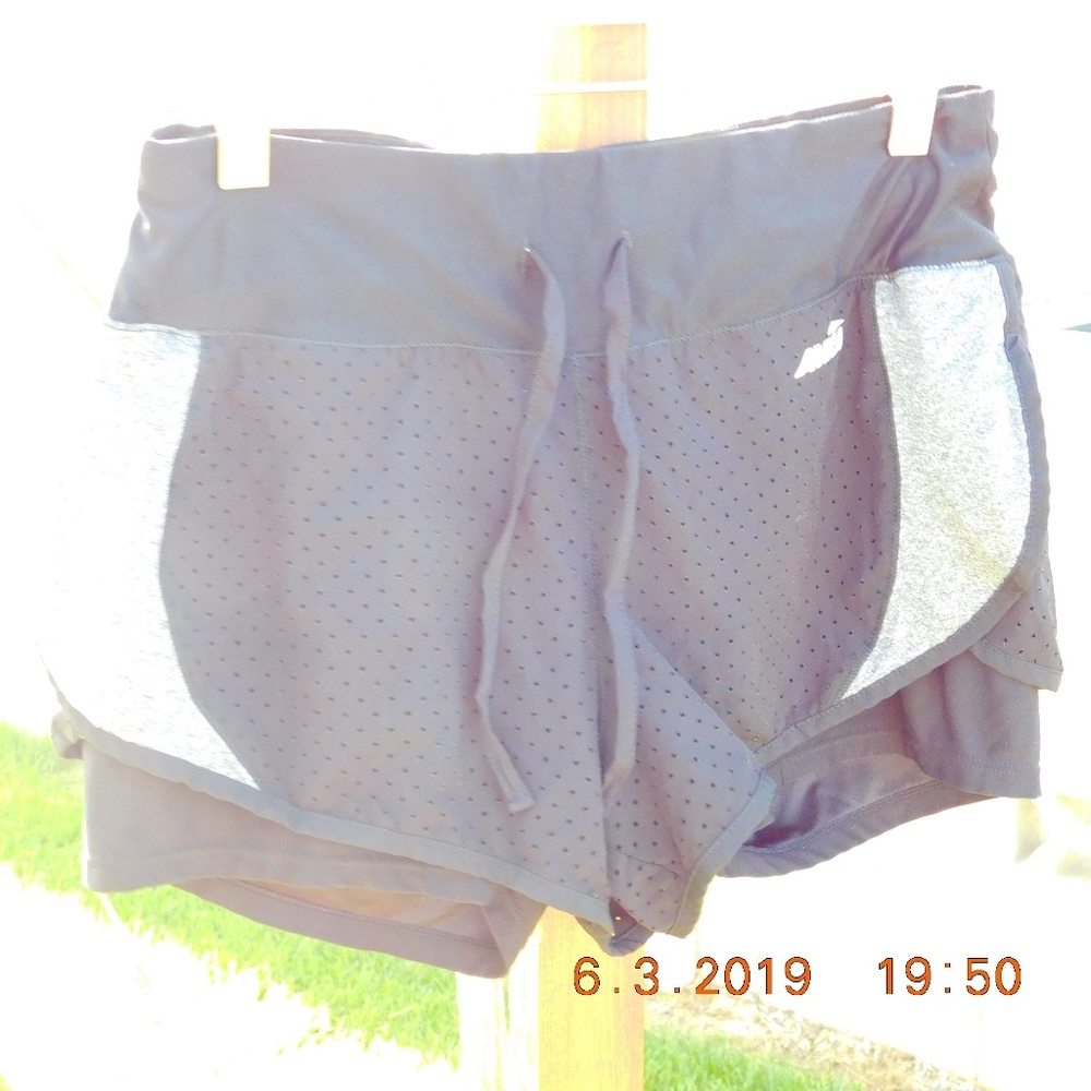Avia running shorts mesh w/ spandex liner